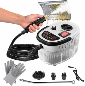 Handheld Steam Cleaner,Portable High-Pressure Steam Cleaner,Quickly Generate High-Temperature Pressurized Steam for Deep Cleaning of Kitchen, Bathroom, Car and Sofa Windows