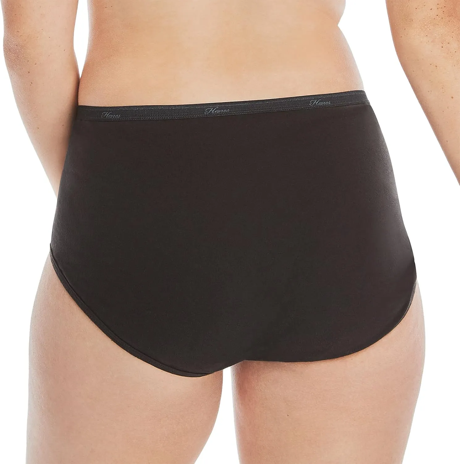 Hanes Women's Cotton Brief Value Pack, 10-Pack, Assorted Brief Underwear (Colors May Vary)