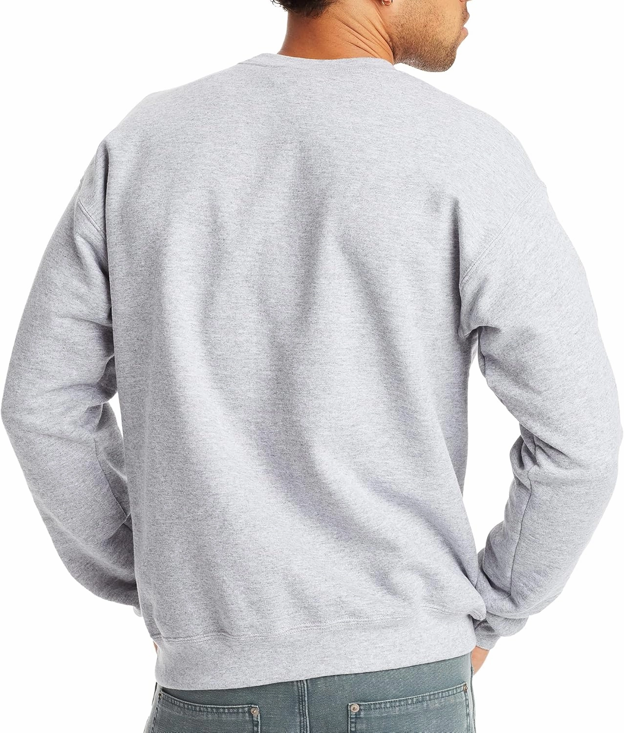 Hanes Men's EcoSmart Fleece, Pullover Crewneck Sweatshirt, 1 or 2 Pack