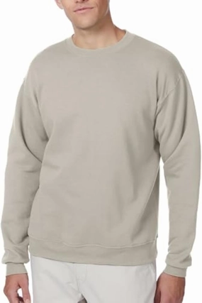 Hanes Men's EcoSmart Fleece, Pullover Crewneck Sweatshirt, 1 or 2 Pack