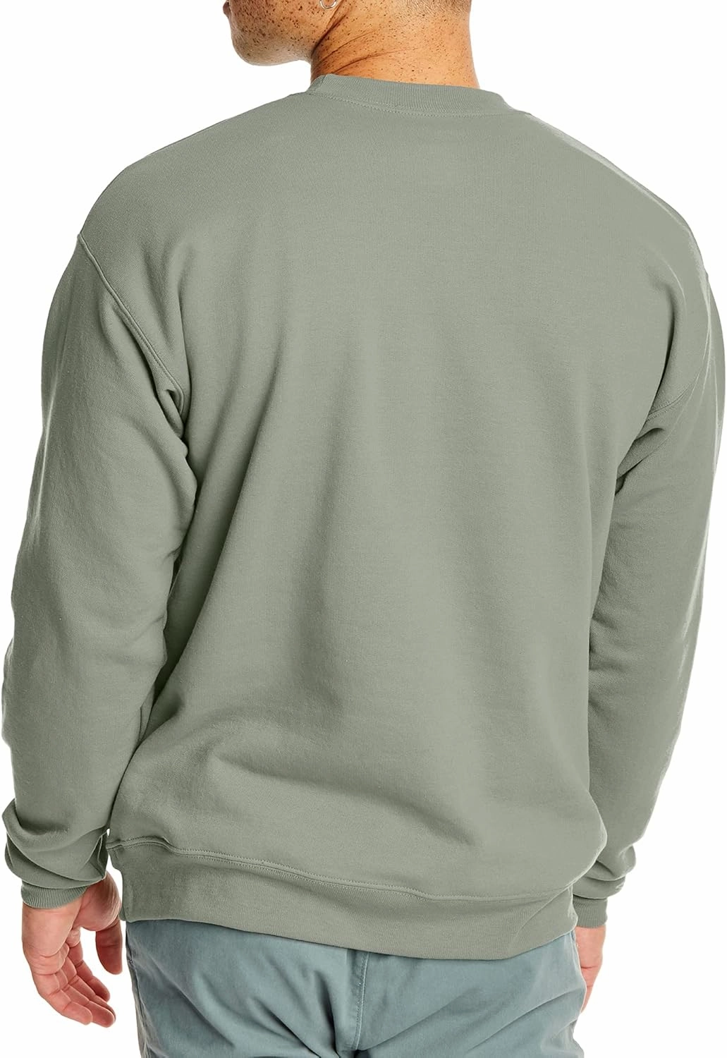 Hanes Men's EcoSmart Fleece, Pullover Crewneck Sweatshirt, 1 or 2 Pack
