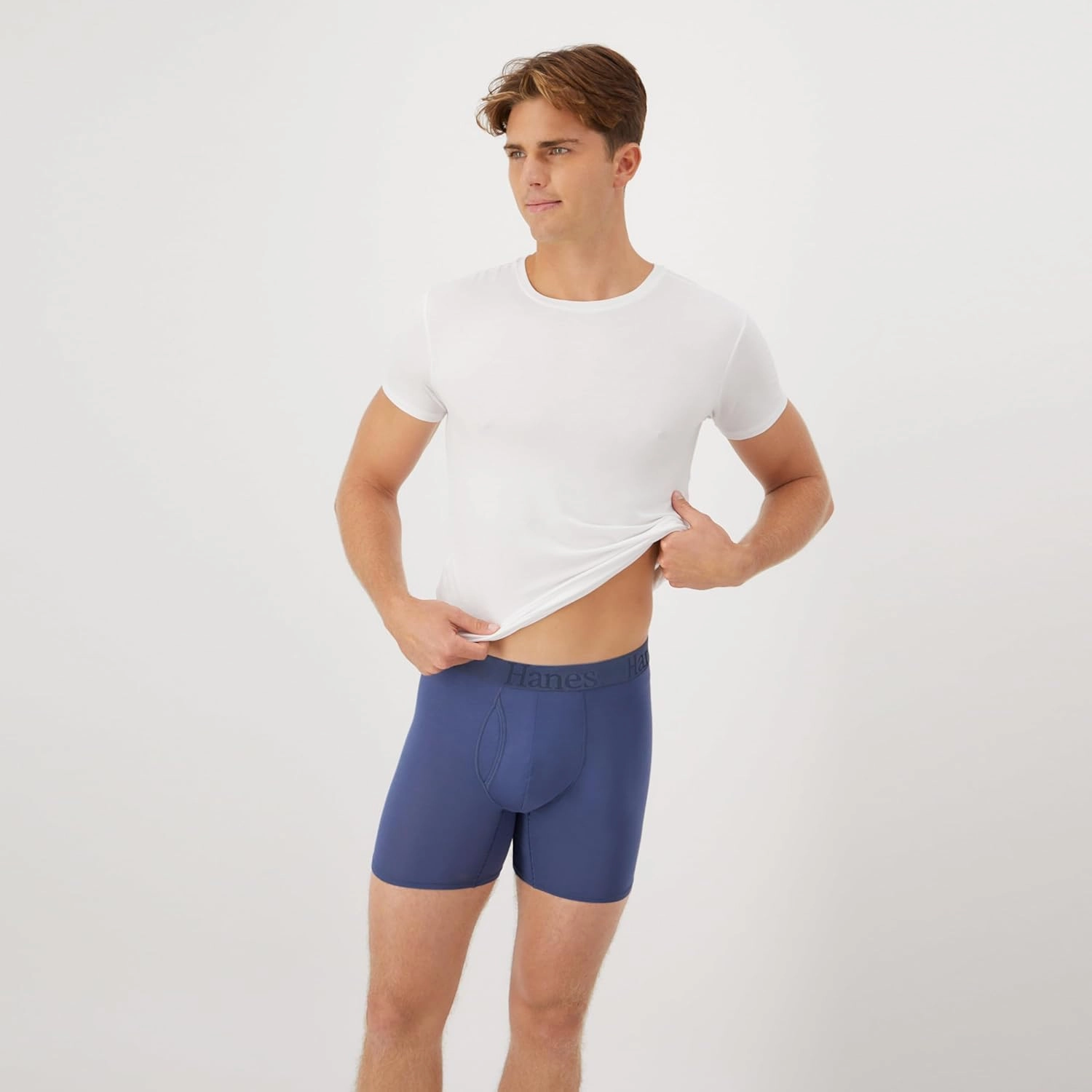 Hanes Men's Supersoft Underwear, Viscose from Bamboo, Trunks and Boxer Briefs