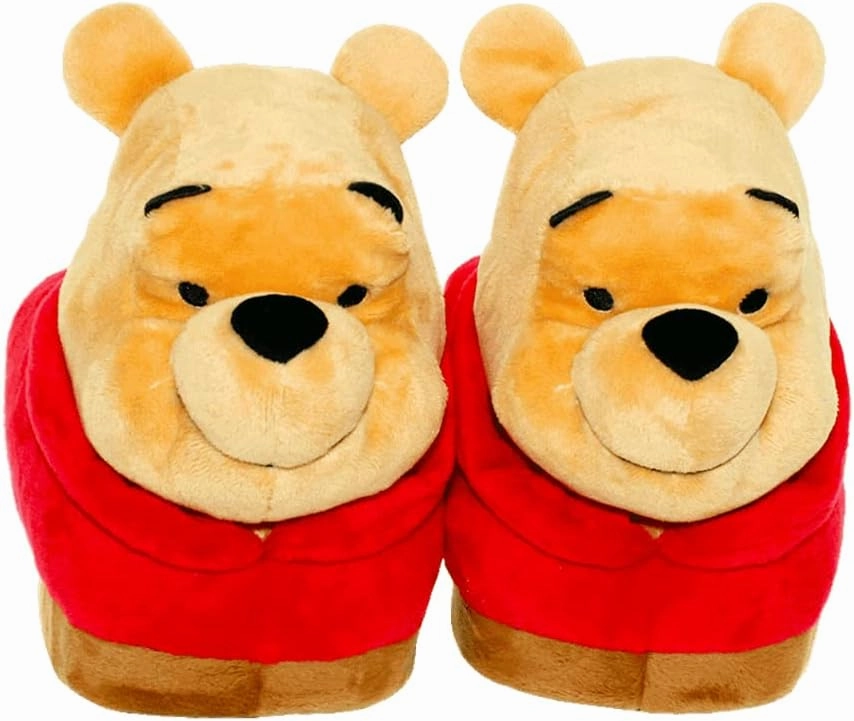 Happy Feet Slippers Officially Licensed Disney and Pixar Character, Figural Slippers for Men, Women, Kids, As Seen on Shark Tank