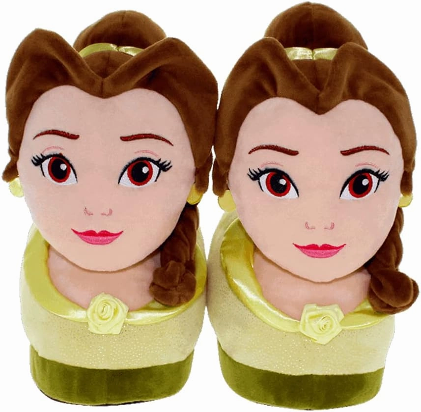 Happy Feet Slippers Officially Licensed Disney and Pixar Character, Figural Slippers for Men, Women, Kids, As Seen on Shark Tank