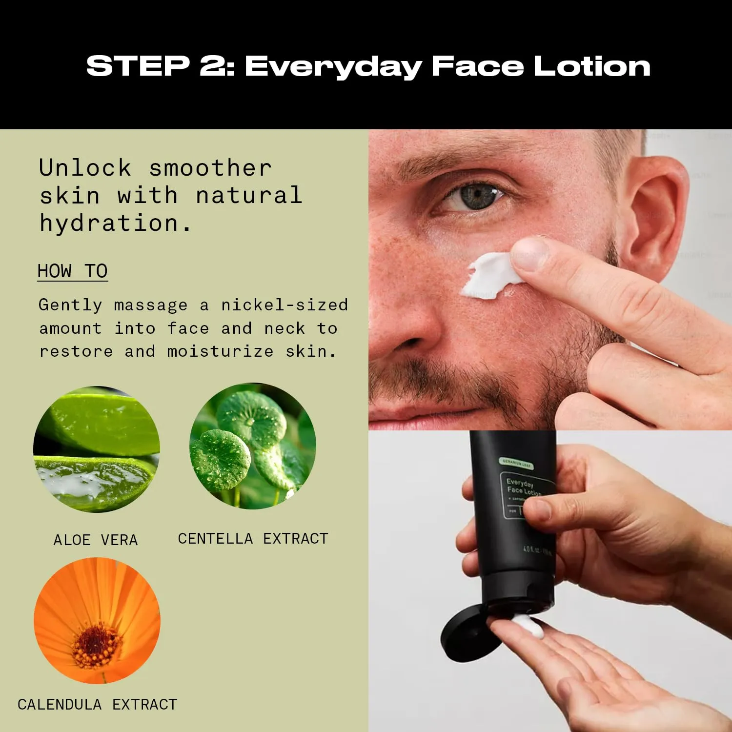 Hawthorne Men's Deep Exfoliating Skincare Set With Charcoal Face Cleanser and Face Lotion. For Normal to Oily Skin. All Natural Ingredients, Paraben Free, Phthalate Free. 4 Fl. Oz. Each.