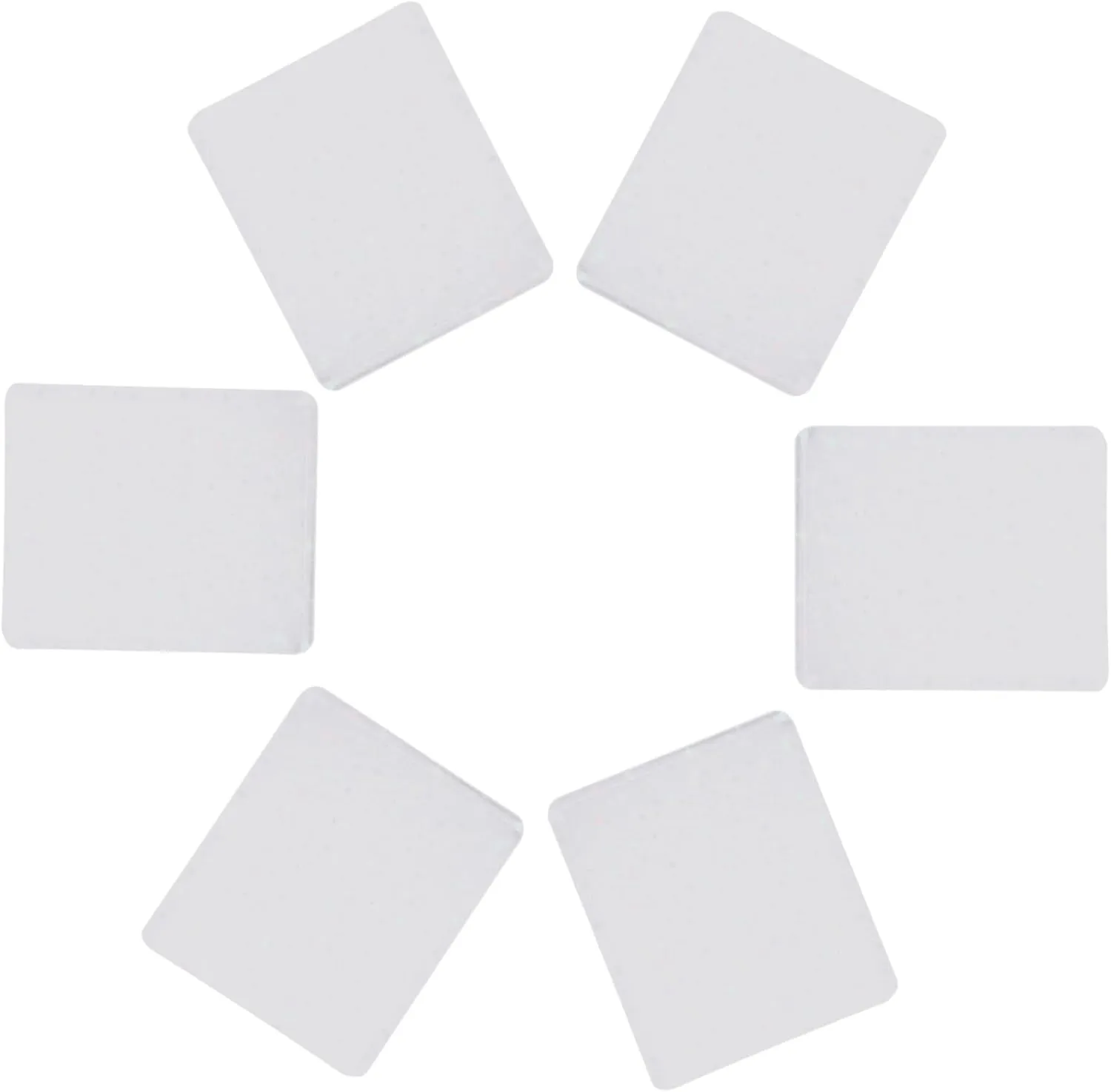 Healifty 50pcs Holographic Heart Card Sleeves Album Transparent Trading Card Protectors Simple for Storage and Display