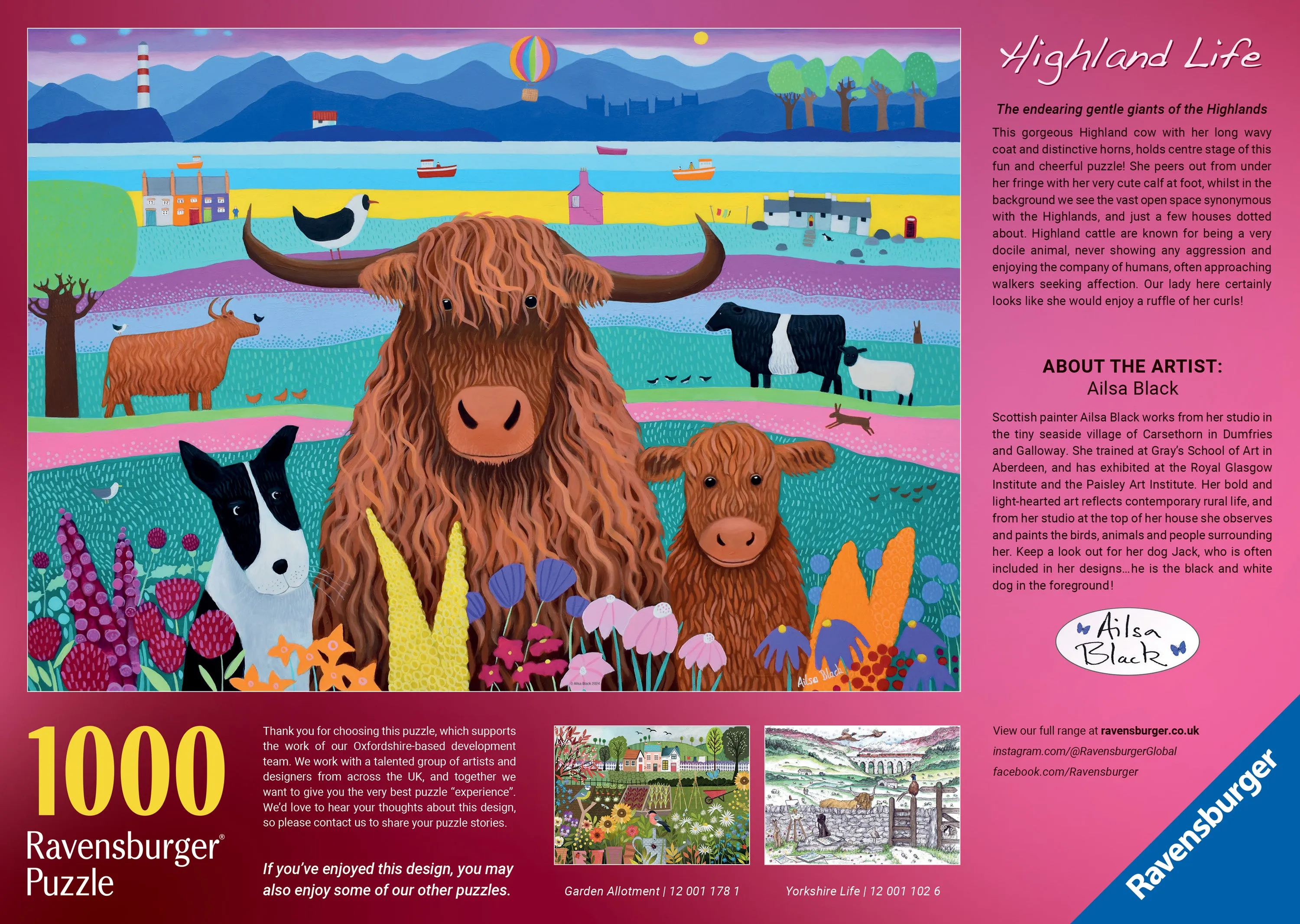Highland Life 1000 Piece Jigsaw Puzzle
