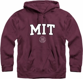 Hoodie Sweatshirt, Unisex, Premium Cotton, Classic Arch with University Crest Logo