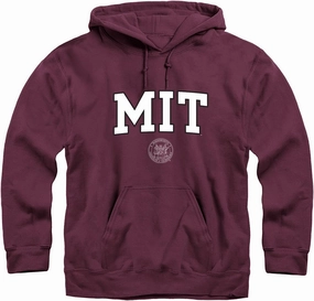 Hoodie Sweatshirt, Unisex, Premium Cotton, Classic Arch with University Crest Logo