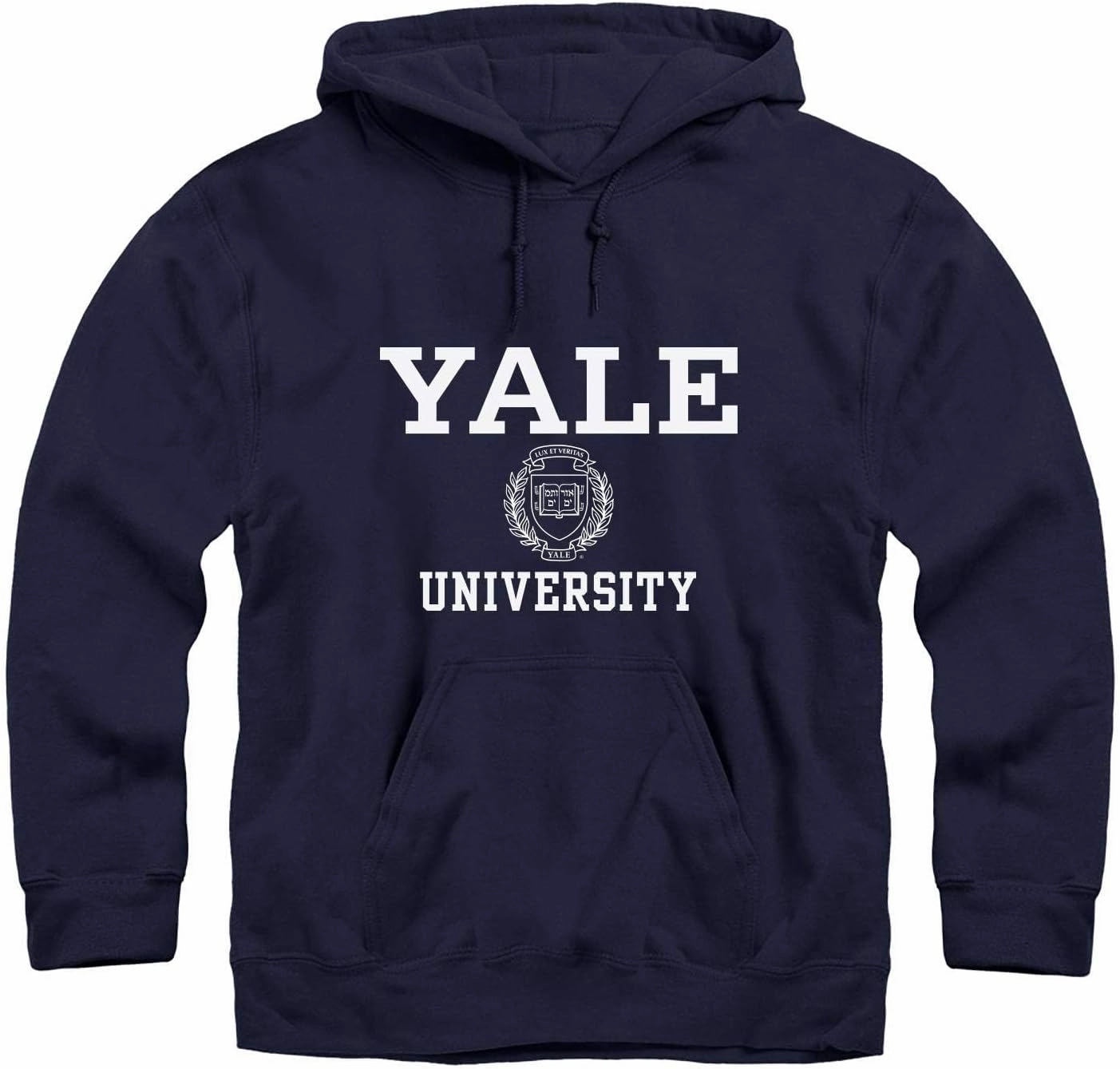 Hoodie Sweatshirt, Unisex, Premium Cotton, Classic Arch with University Crest Logo