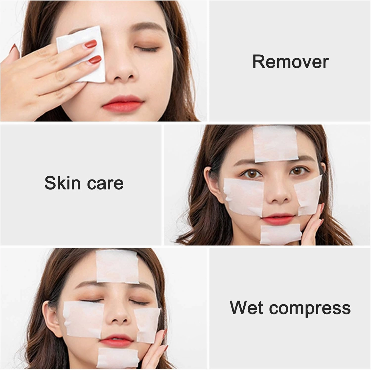 Hotel Vanity Kit,50Pack Individually Wrapped Bulk Hygiene Supplies for Homeless Include Cosmetic Cotton Pads,Cotton Swabs,for Airbnb,Hotel,Shelter,Nursing Home,Charity
