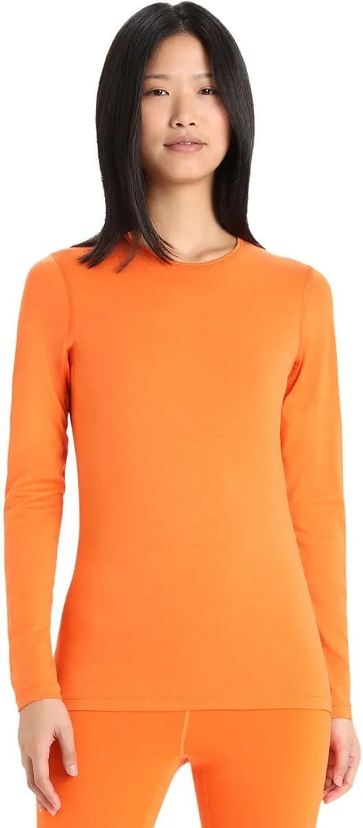 Icebreaker Merino Women's 200 Oasis Long Sleeve Thermal Cold Weather Base Layer T-Shirt