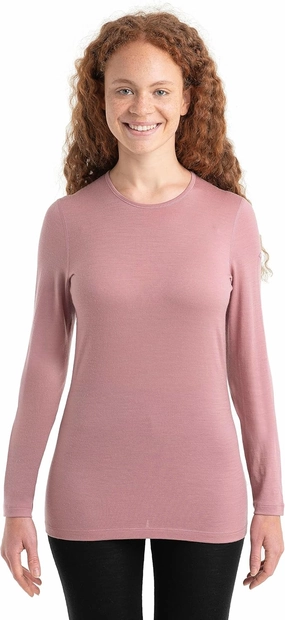 Icebreaker Merino Women's 200 Oasis Long Sleeve Thermal Cold Weather Base Layer T-Shirt