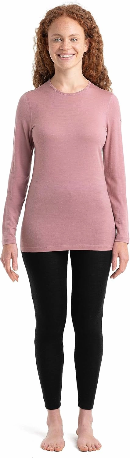 Icebreaker Merino Women's 200 Oasis Long Sleeve Thermal Cold Weather Base Layer T-Shirt