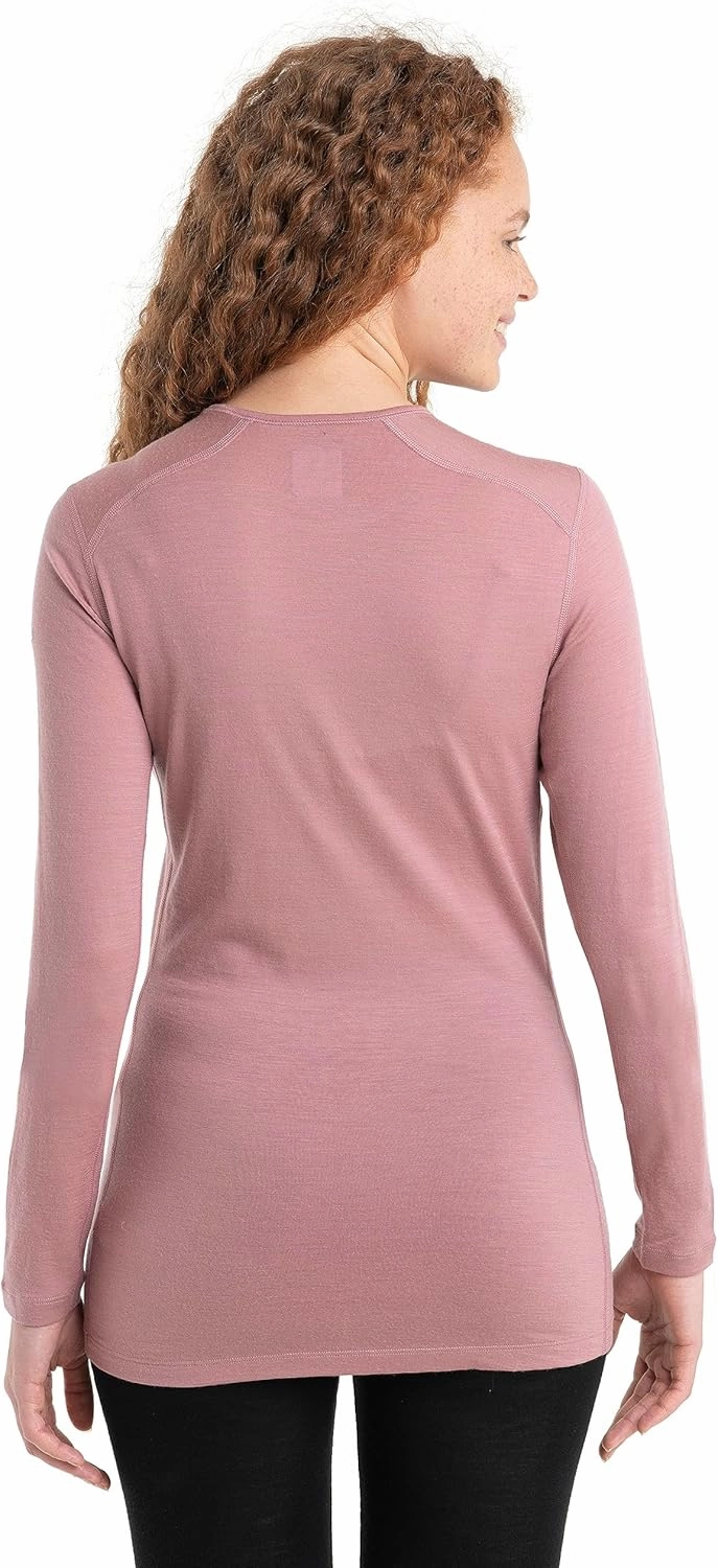 Icebreaker Merino Women's 200 Oasis Long Sleeve Thermal Cold Weather Base Layer T-Shirt