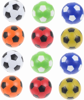Ideal for Birthday Parties Set of 12 Replacement Footballs for Table Soccer
