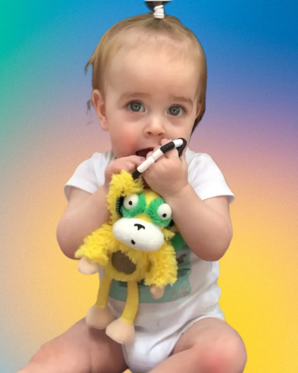 INKLINGS BABY
Marley the Horn Headed Monkey Chime & See Hanging Activity Toy