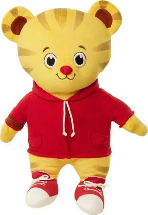 JAKKS Pacific Daniel Tiger's Neighborhood Talking Plush Soft & Cuddly Stuffed Toy, Features Phrases & Songs!