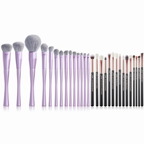 Jessup 15Pcs Professional Makeup Brushes Set T157 Bundled with Makeup Brushes Set Luxury Purple T512