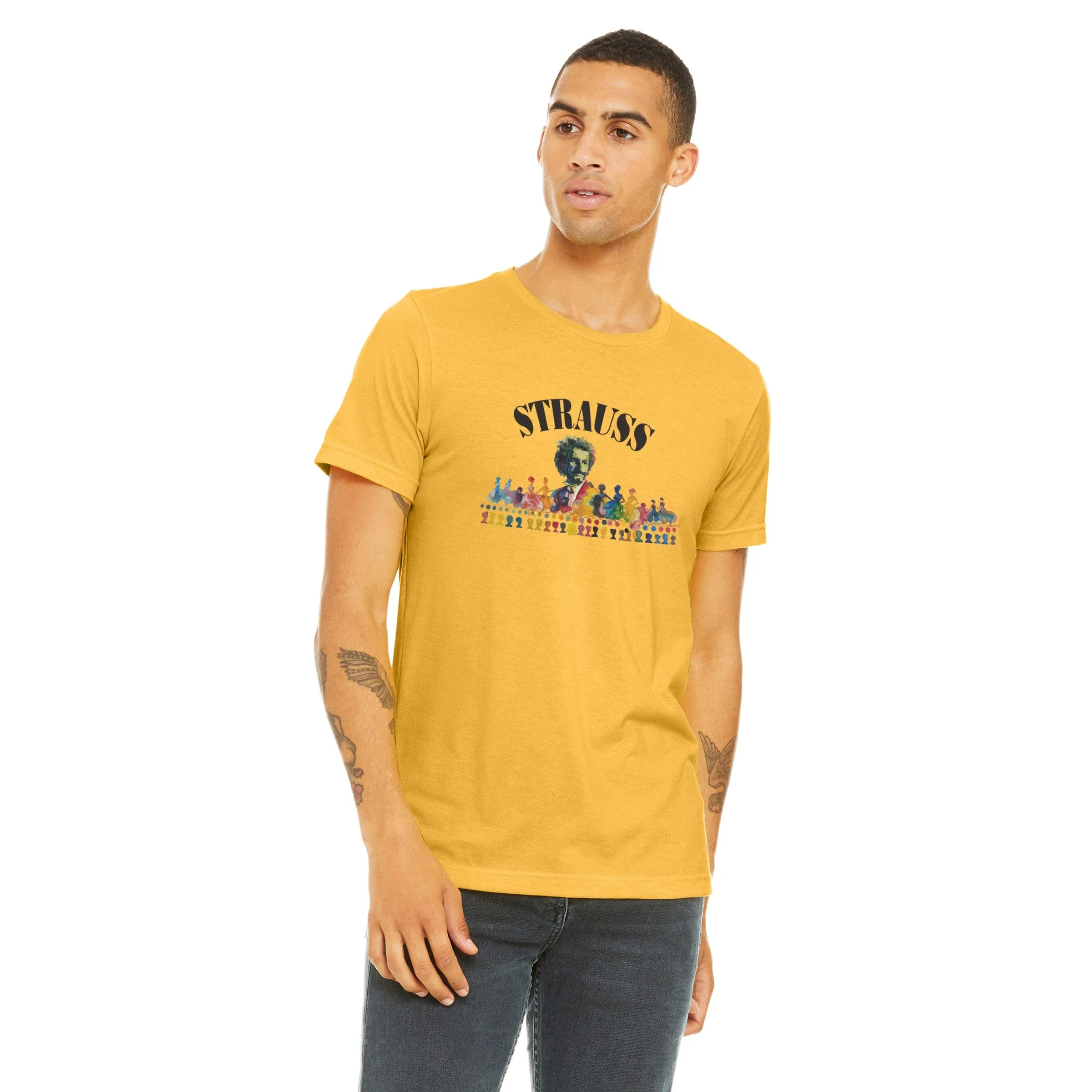 Johann Strauss: Illustrated T-Shirt