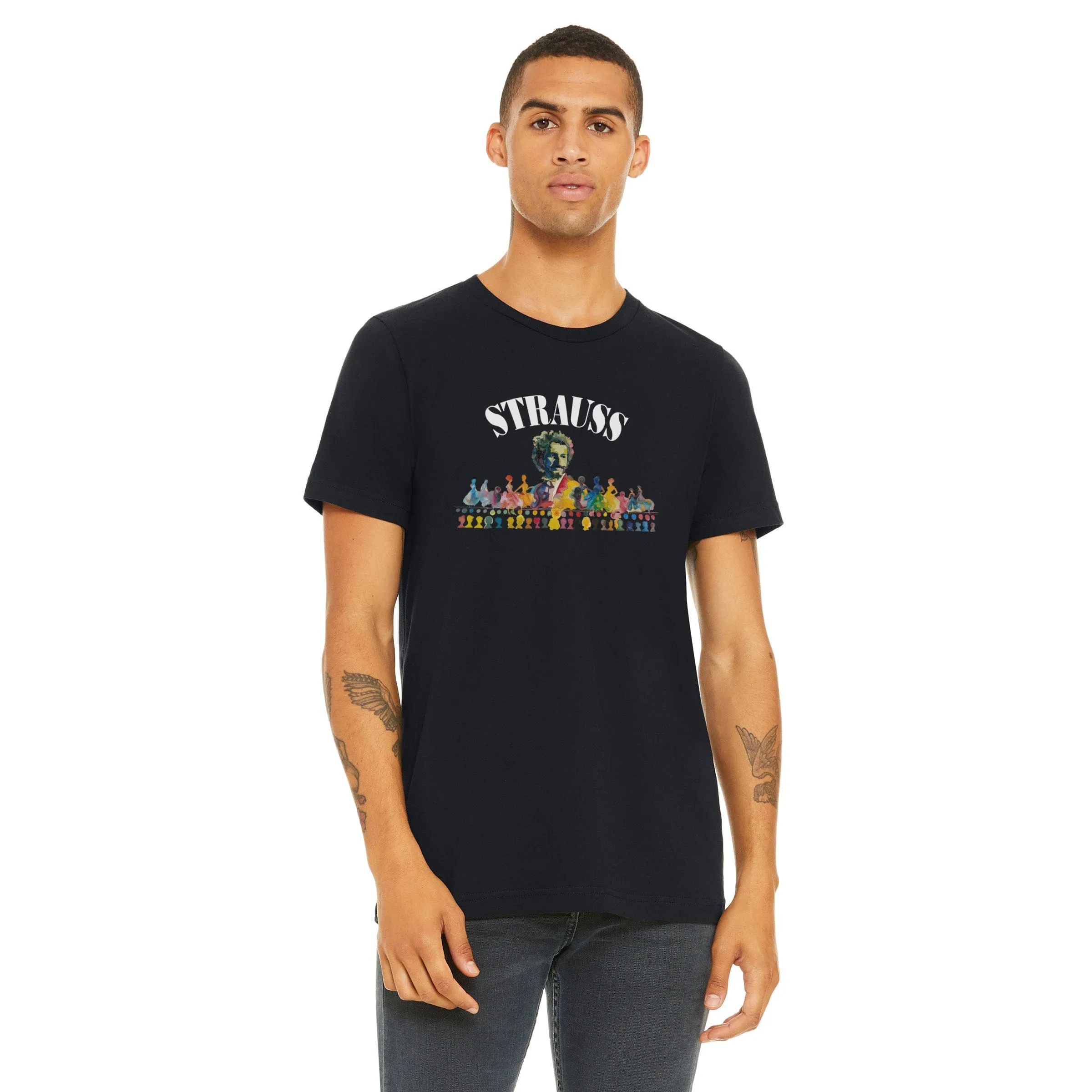 Johann Strauss: Illustrated T-Shirt