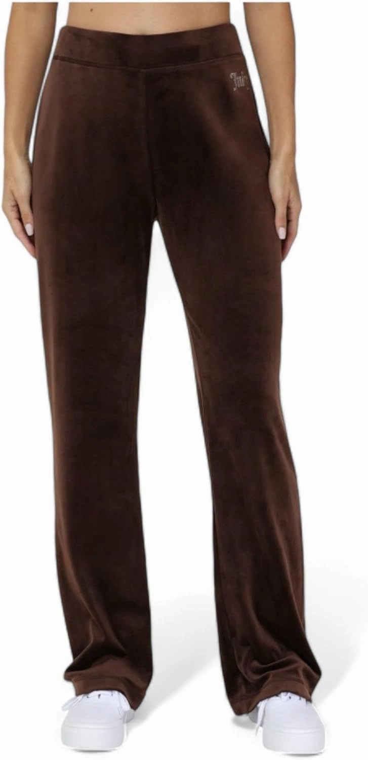 Juicy Couture Women's Bling Velour Track Pants