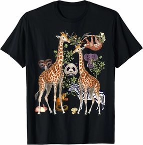 Jungle Animal Wildlife Safari Zoo Theme Wild Animals Forest T-Shirt