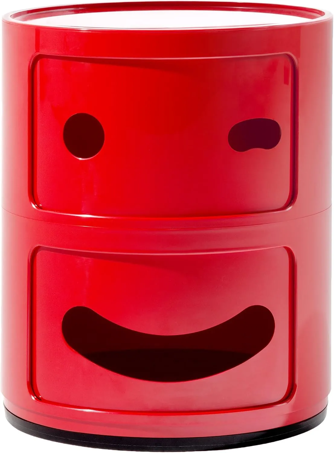 Kartell Componibili Smile Unit, Red, 40 x 40 x 32 cm
