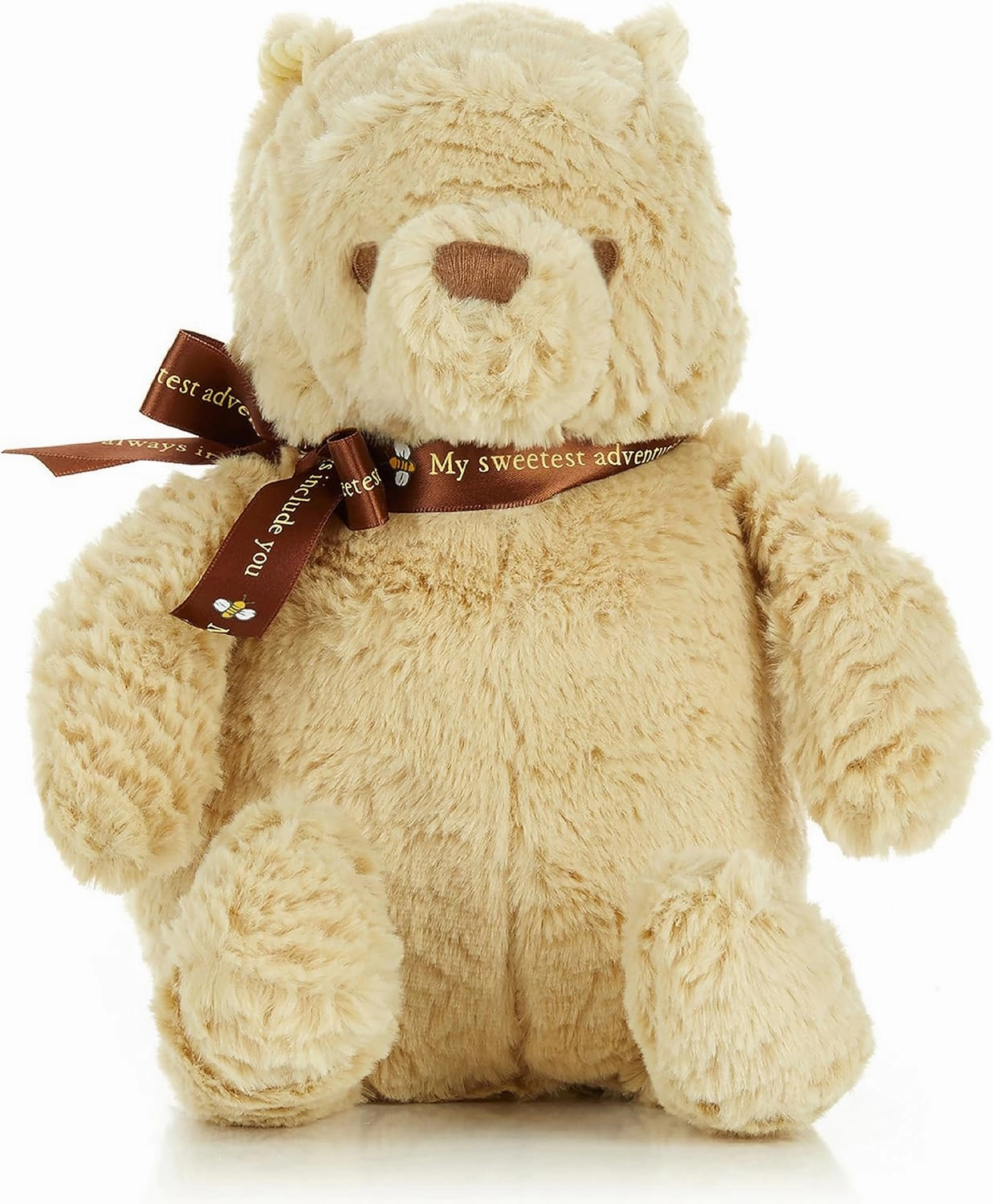 KIDS PREFERRED Baby Classic Winnie the Pooh and Friends Stuffed Animal original version 9 Inch, Pooh