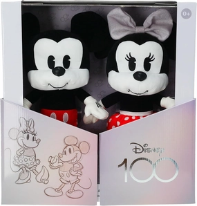 KIDS PREFERRED Disney Baby Mickey Mouse and Minnie Mouse 2 Piece 16 Inch Plush Collector Set Stuffed Animals, Celebrate The 100 Year Anniversary of Disney with This Collectable Toy