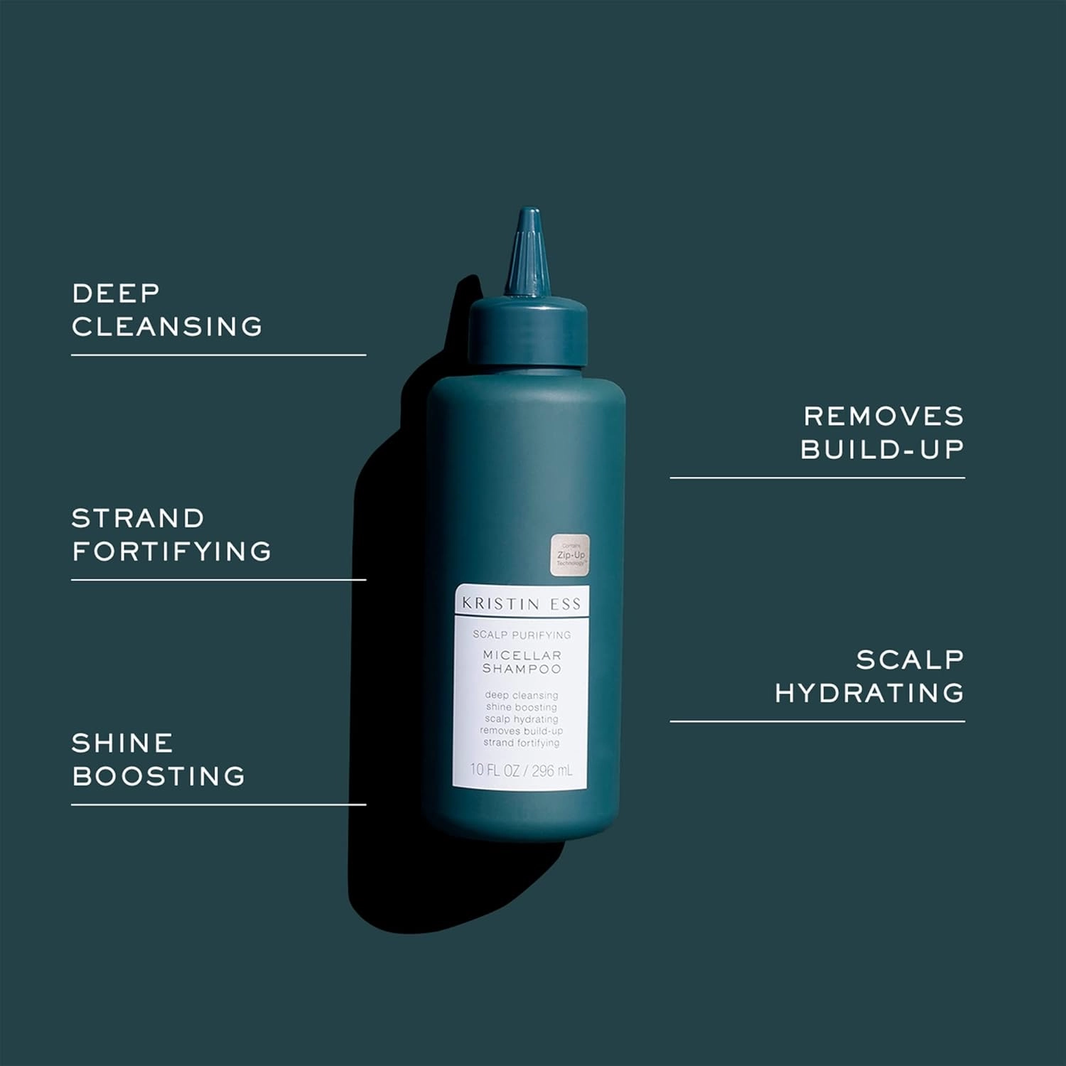 Kristin Ess Hair Vegan Scalp Treatment Set for Build Up, Dandruff   Detox - Exfoliating Scalp Scrub   Micellar Water Hair Shampoo - Gentle Cleansing   Moisturizing Dry Itchy Scalp   Hair