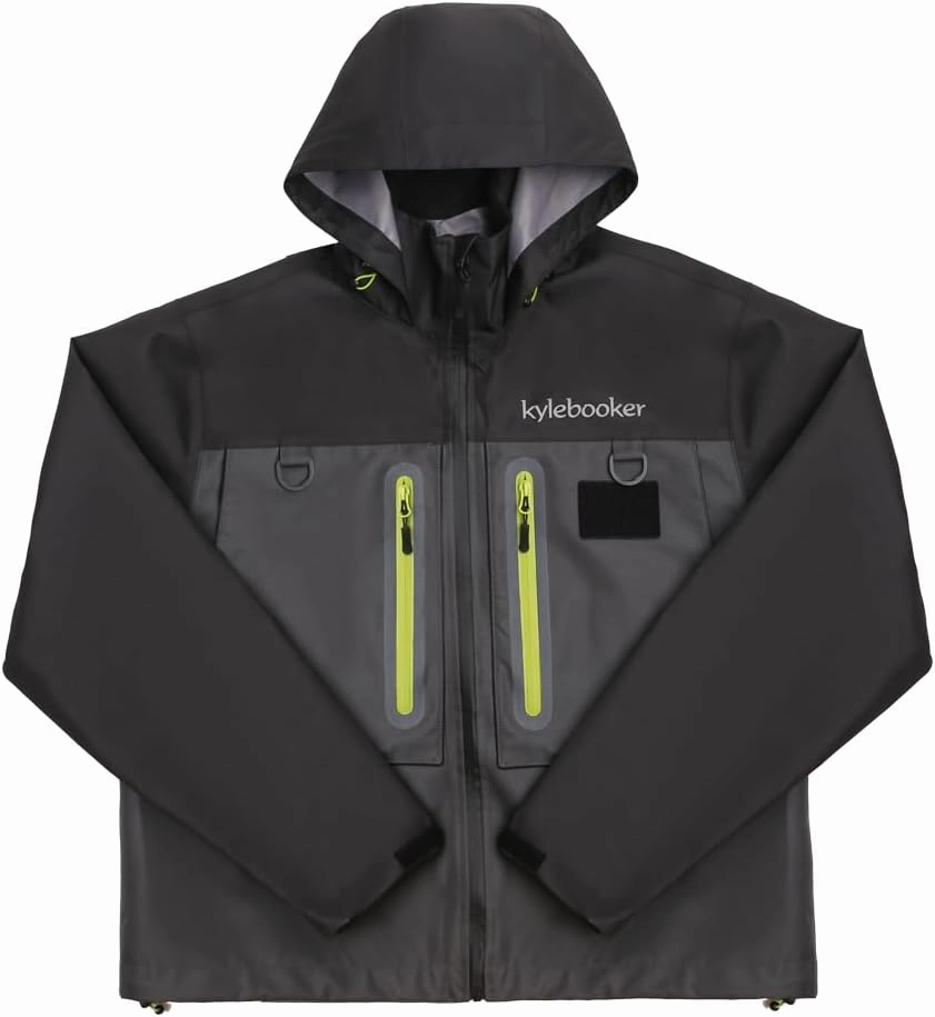 Kylebooker Fly Fishing Wading Jacket Outdoor Activities Waterproof Wader Jackets for Men and Women