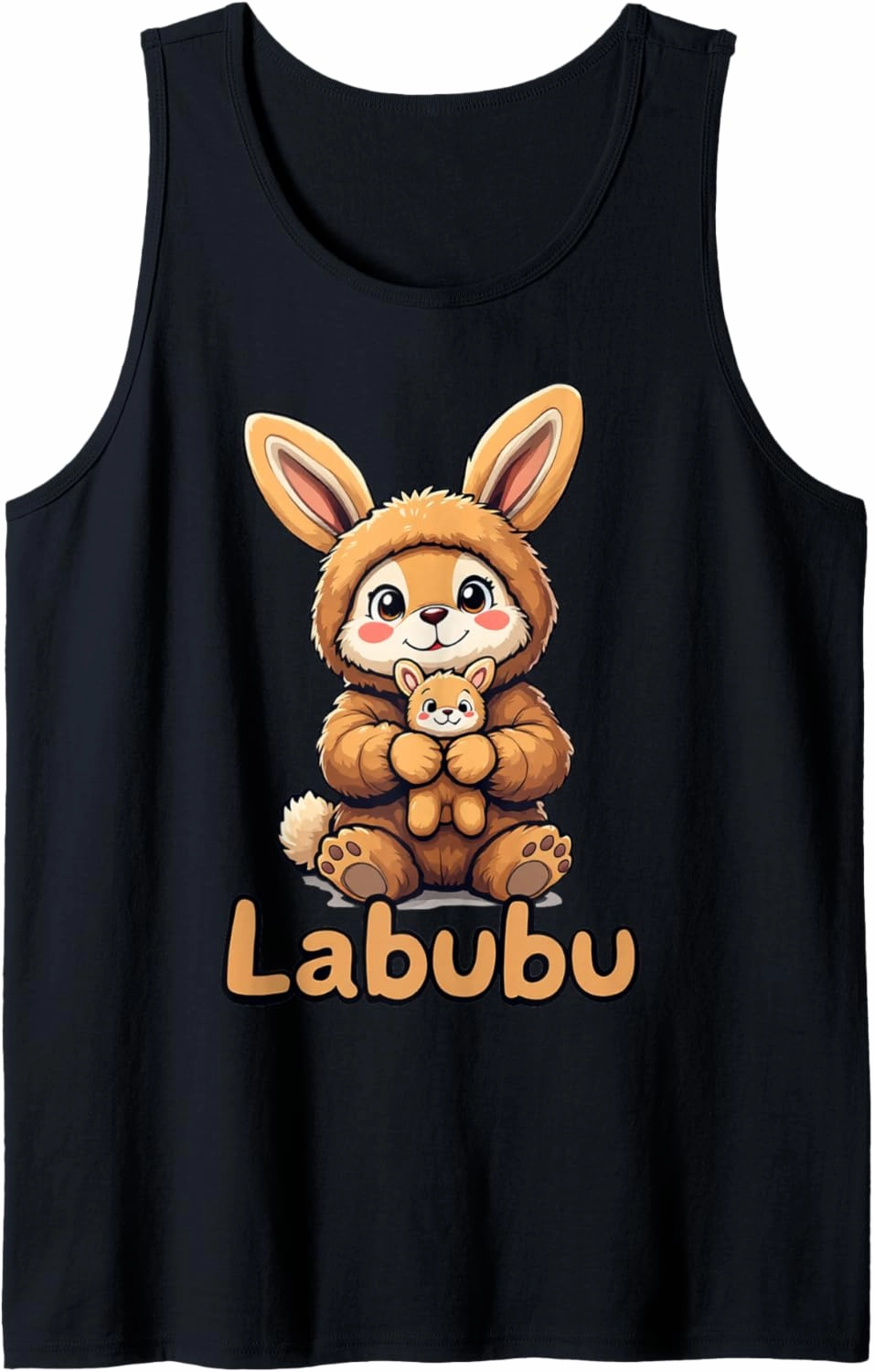 Labubu Adorable Bunny Companion Labubu Tank Top