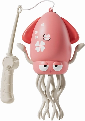 LACHTER Electric Crawling Octopus Toy with LED Lights & Music, Smart Obstacle Avoidance, Dancing Octopus Toy，Interactive Auto-Dance Octopus for Gifts, Toddlers, Indoor Fun（Pink）