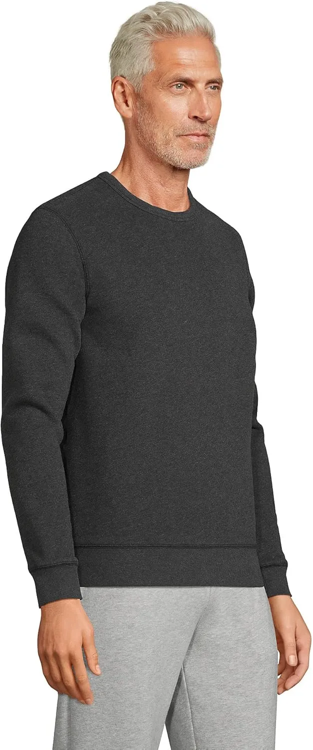 Lands' End Men's Serious Sweats French Terry Crewneck Sweatshirt