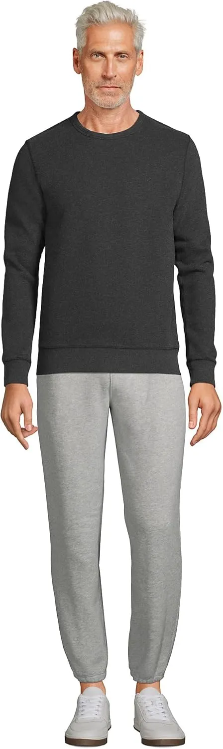 Lands' End Men's Serious Sweats French Terry Crewneck Sweatshirt