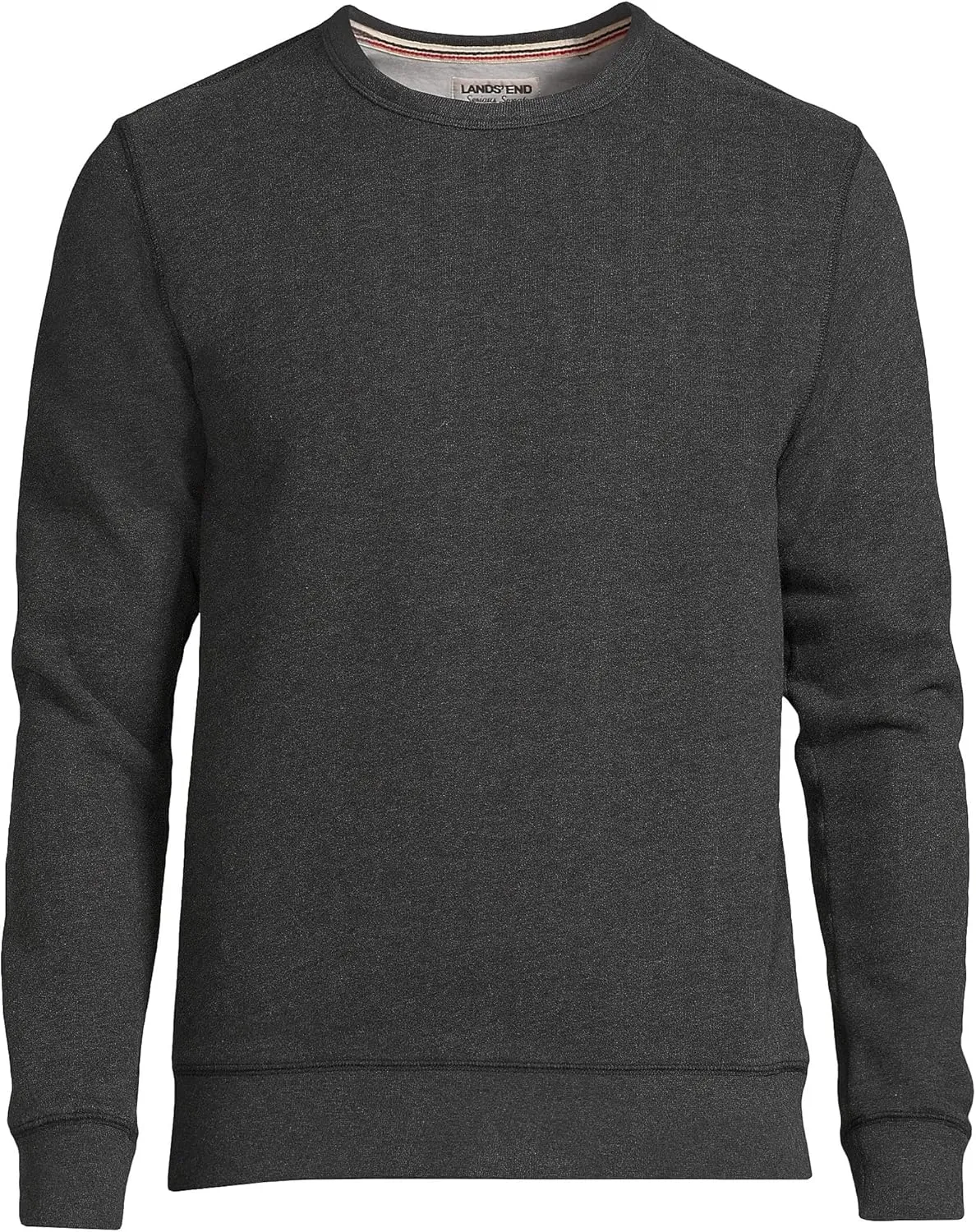 Lands' End Men's Serious Sweats French Terry Crewneck Sweatshirt