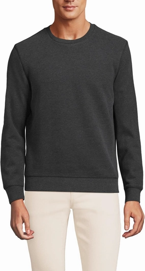 Lands' End Men's Serious Sweats French Terry Crewneck Sweatshirt