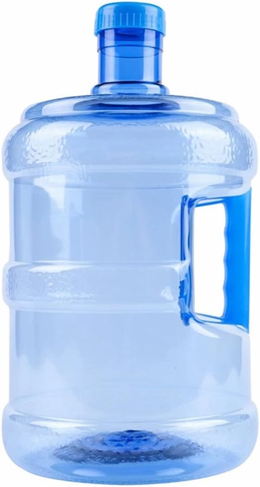 Large Capacity Outdoor Water Bottle with Handle Portable Storage Jug for Camping Hiking and Travel Pet Water Container with Cap