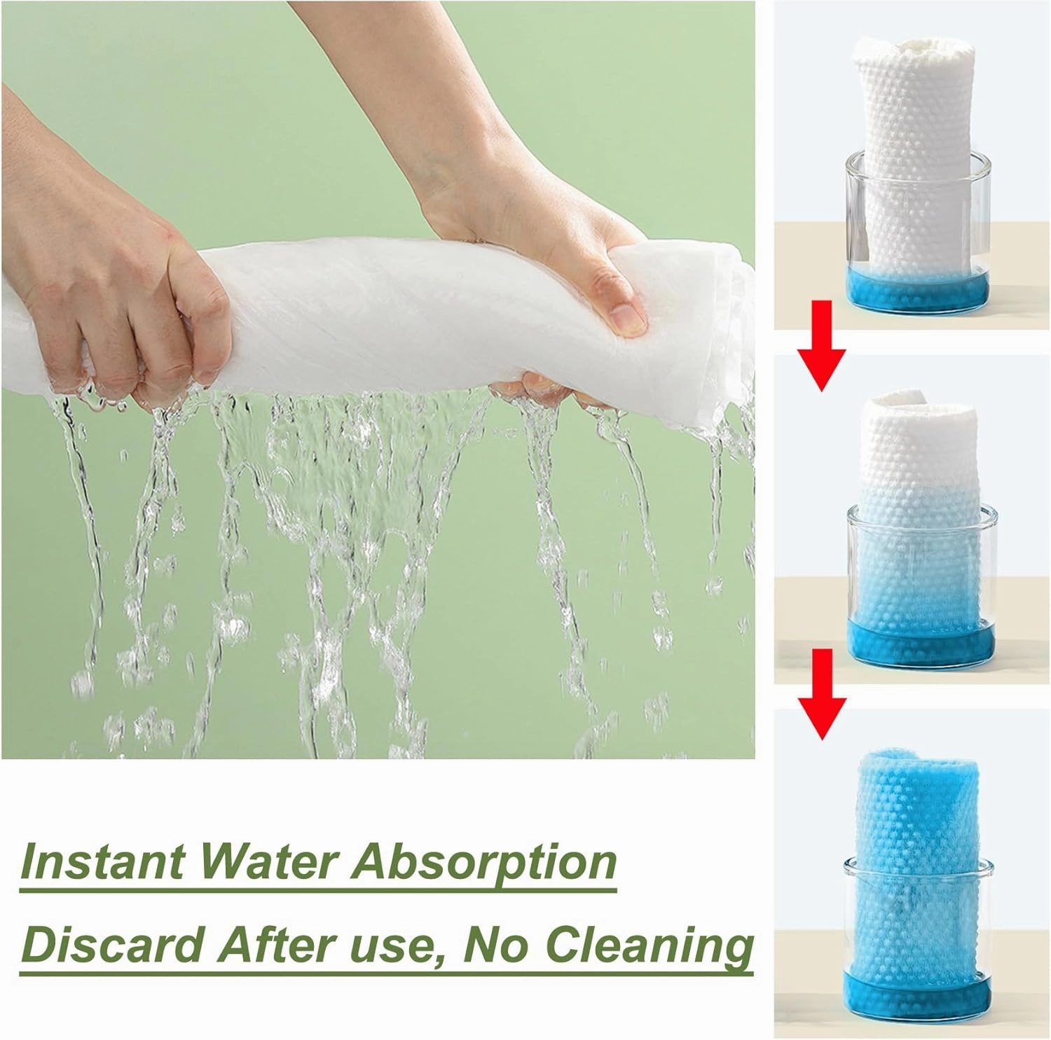 Large Disposable Bath Towels, 20 Pack 55" x 31.5" Ultra Soft, Quick Dry Disposable Body Towel, Portable Travel Towel for Hotel Camping Beach Swimming Gym Sauna Spa, Personal Care Pet Towels
