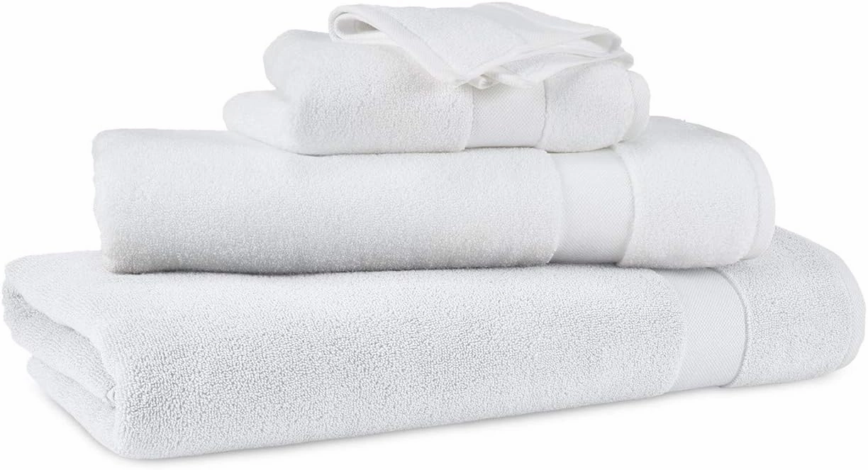Lauren Ralph Lauren Wescott Bath Towel Sailcloth White 30 x 56