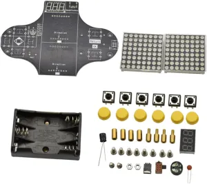 Learn Electronics Programming DIY Soldering Project Kit Game Console Kit