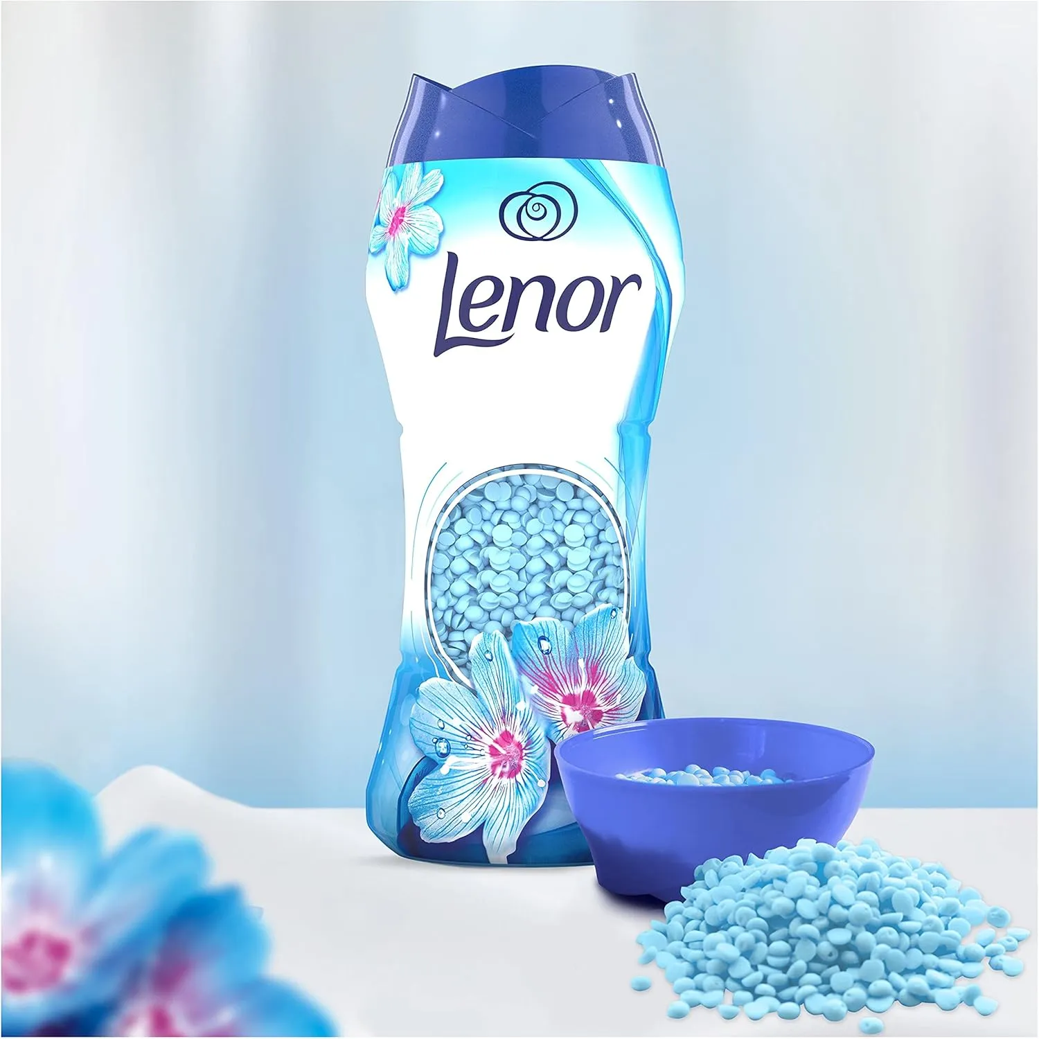 Lenor In-Wash Laundry Scent Booster Beads, 42 Washes (570g), Spring Awakening