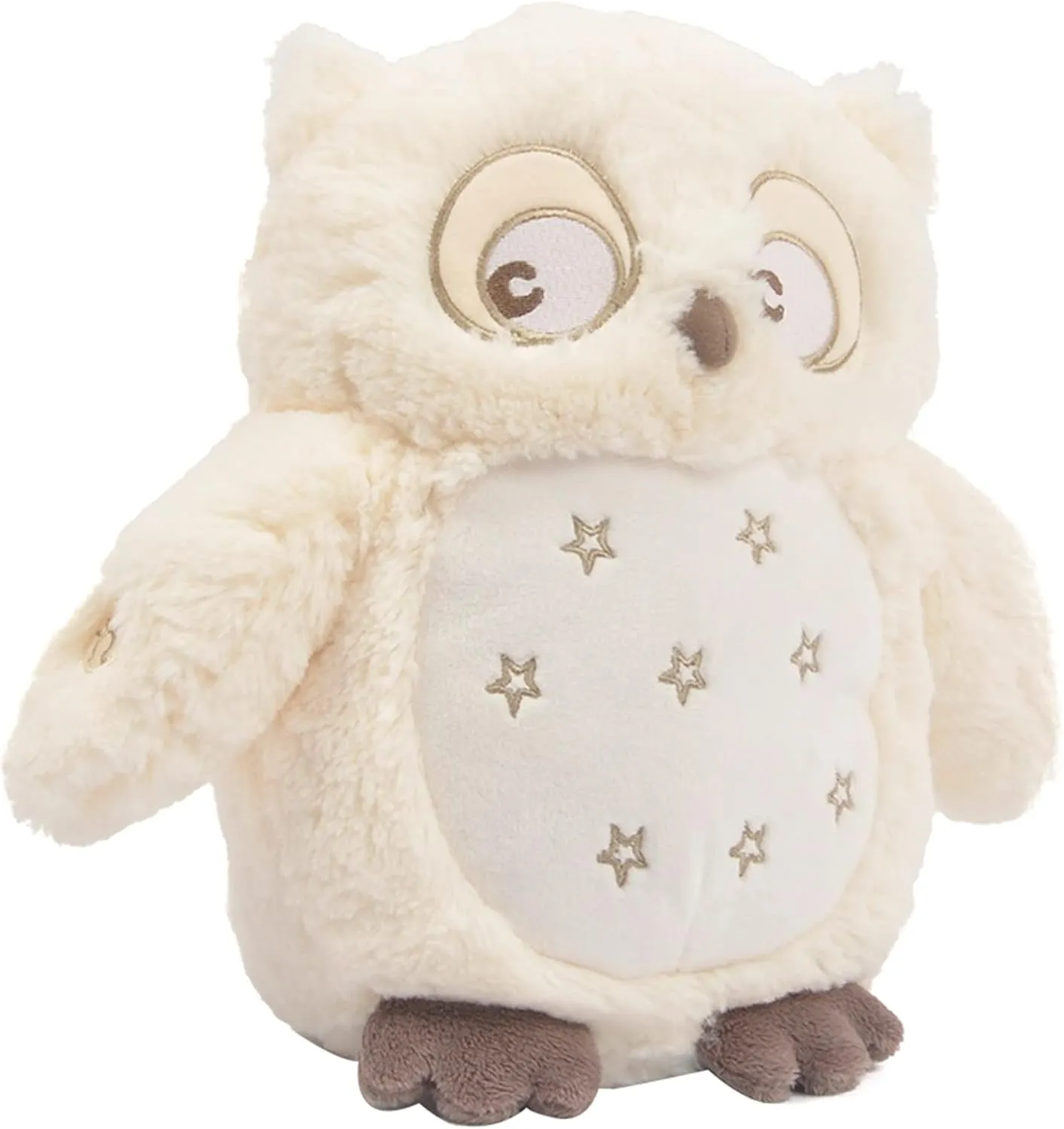 Linzy Toys, 12" SOFT DREAMS OWL W/LULLABY & NIGHT LIGHT,Polyester