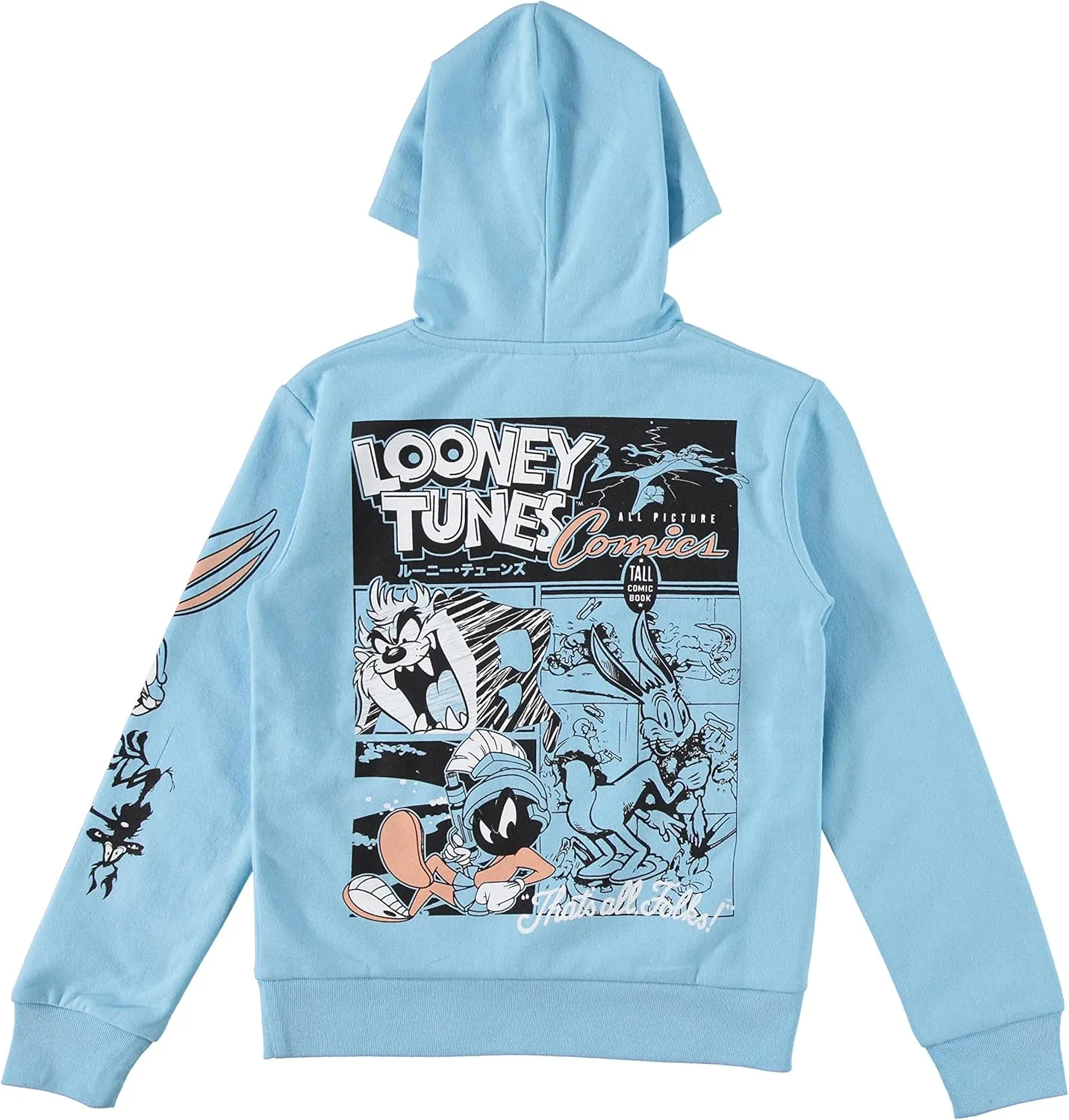 Looney Tunes Boys Hoodie and Jogger Pants 2-Piece Outfit Set- Boys Sizes 4-16