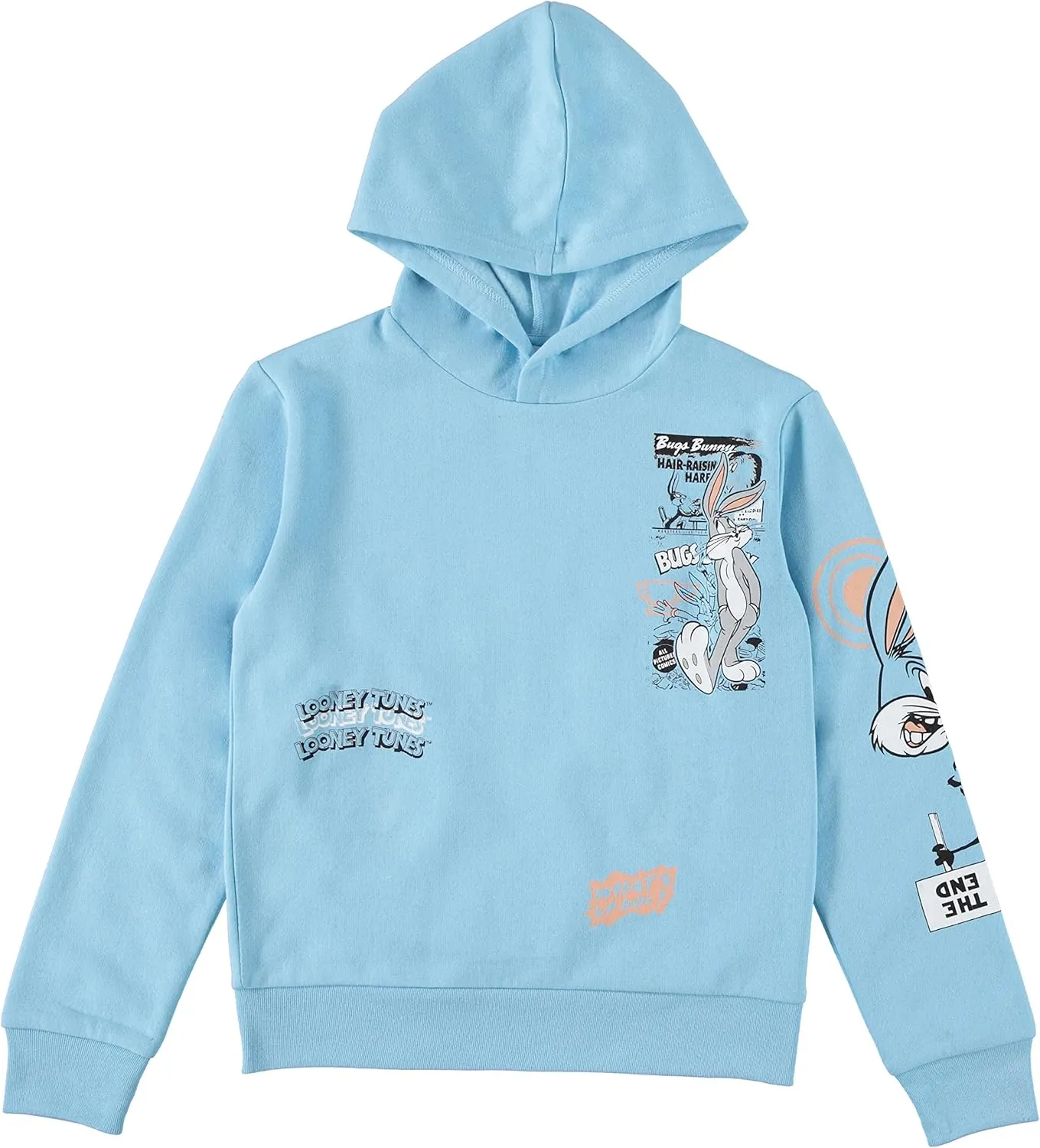 Looney Tunes Boys Hoodie and Jogger Pants 2-Piece Outfit Set- Boys Sizes 4-16