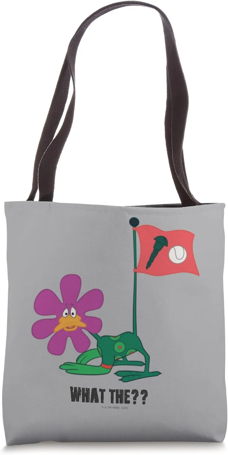 Looney Tunes Daffy Duck Screwball Flower Tote Bag