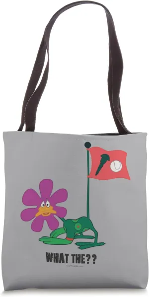 Looney Tunes Daffy Duck Screwball Flower Tote Bag