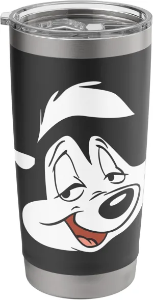 Looney Tunes Pepe Face Stainless Steel Insulated Tumbler