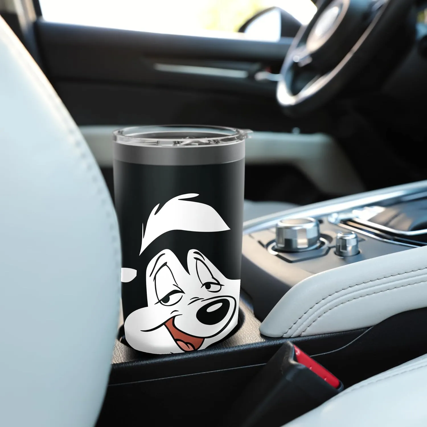 Looney Tunes Pepe Face Stainless Steel Insulated Tumbler